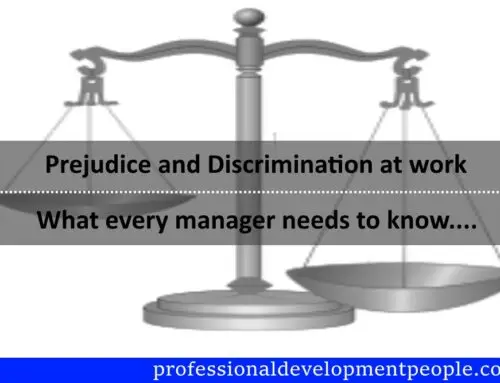 Prejudice and discrimination in the work place